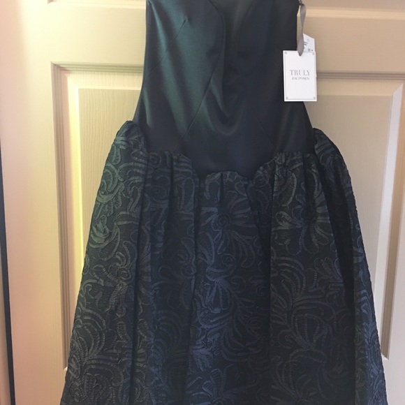 Truly zac posen prom dress, size 2, new with tag - Picture 3 of 6